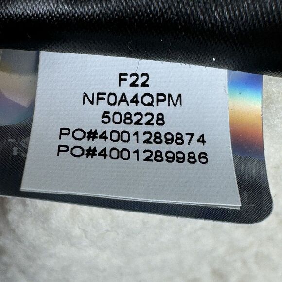 The North Face Campshire Shirt Jacket Mens Large Gray Sherpa Lined Organic Fiber - Picture 7 of 8